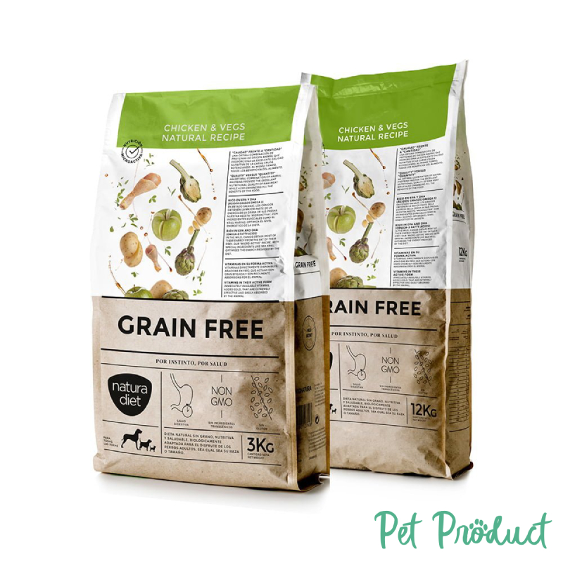 Natura Diet Dog Grain Free Chicken&Vegs