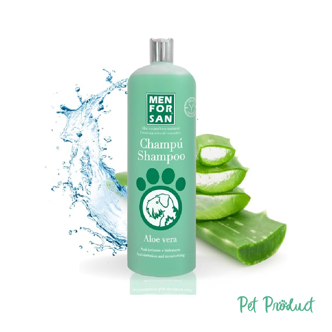 Men For San Shampoing à l'Aloe Vera pour chiens 1 litre