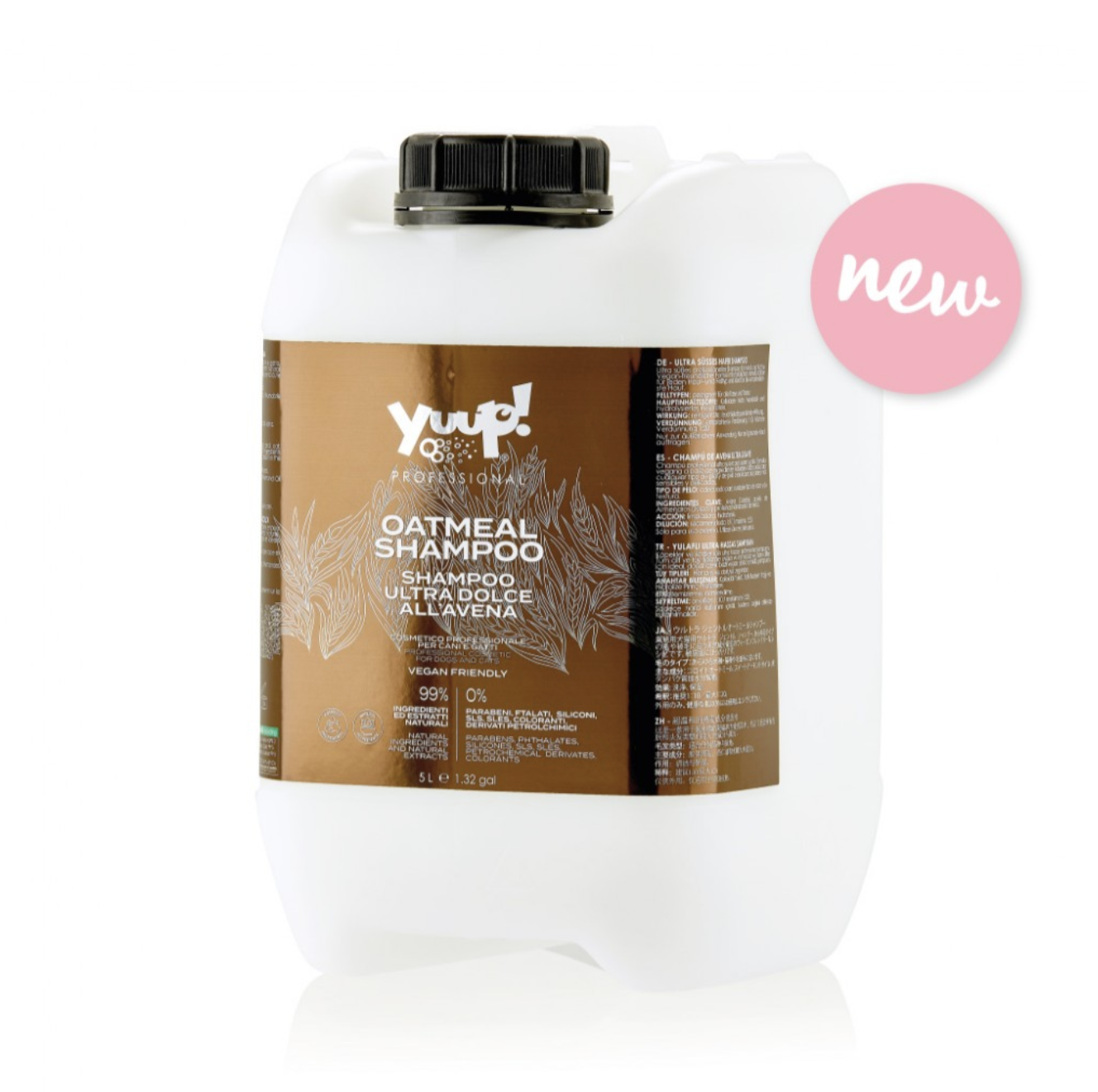 Yuup - Shampooing à L'Avoine - pour chiens et chats VEGAN FRIENDLY (YPOT1 et YPOT1) – Image 2