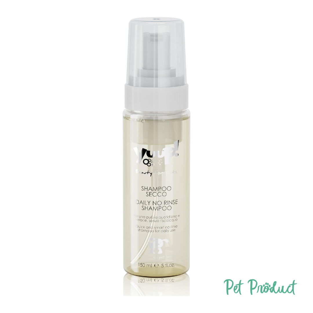 Yuup - Shampooing sec - pour chiens et chats 150 ML (EU-YHSA150 )