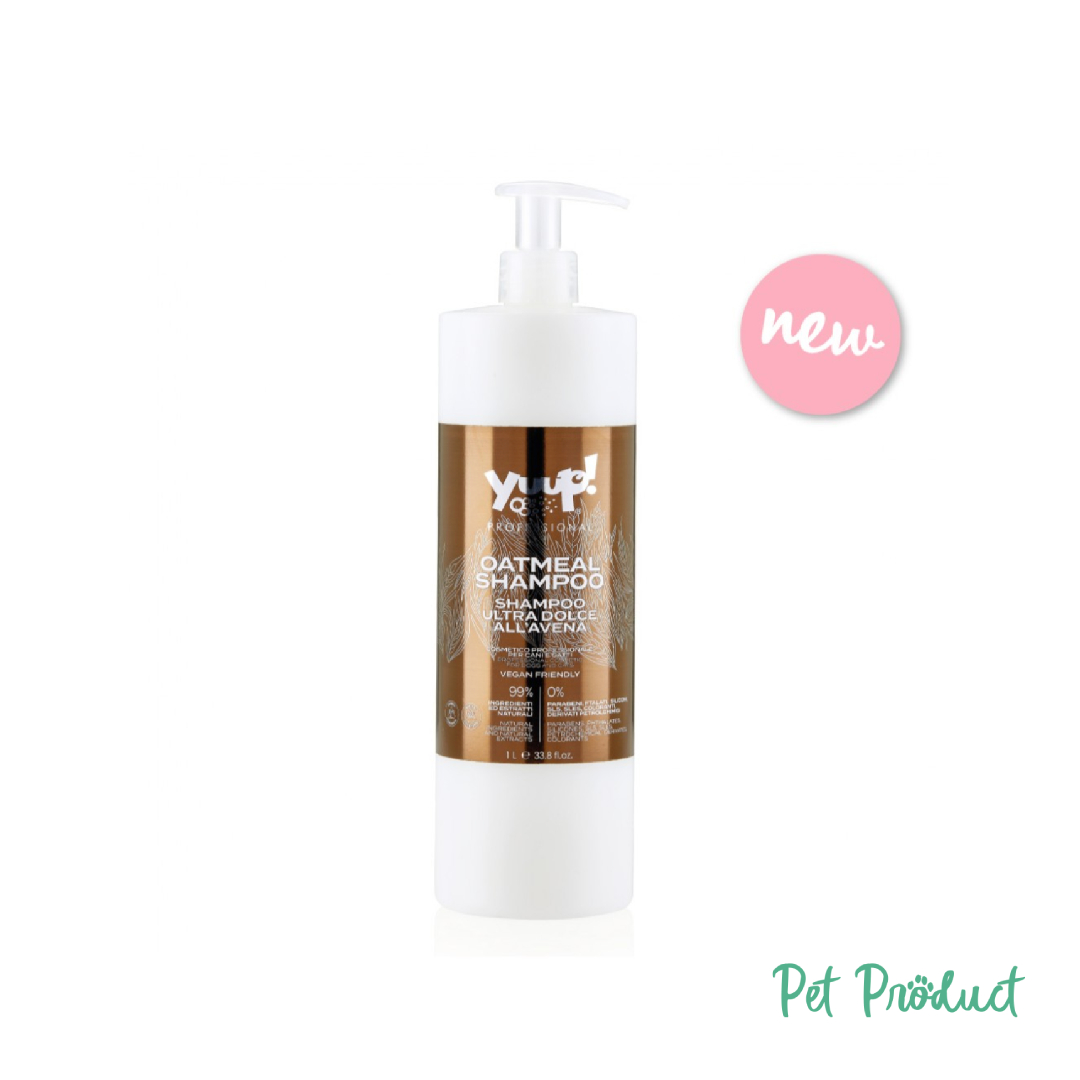 Yuup - Shampooing à L'Avoine - pour chiens et chats VEGAN FRIENDLY (YPOT1 et YPOT1)