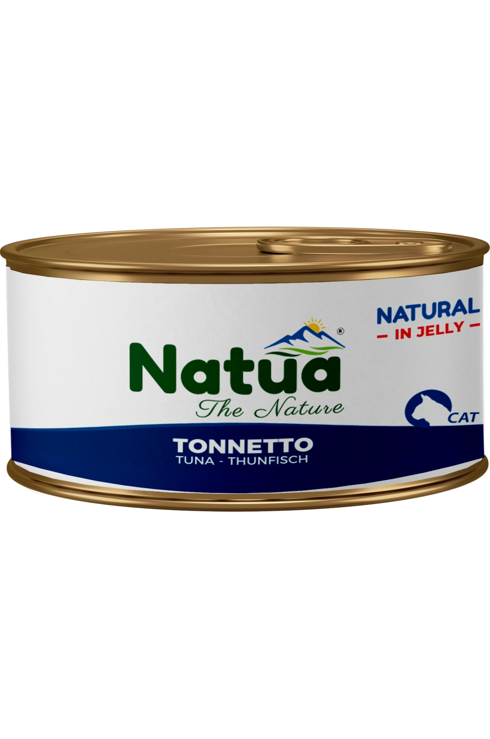 0001 Natua Natural in jelly cat (Thon 85g) Cat Jelly Cans Tuna