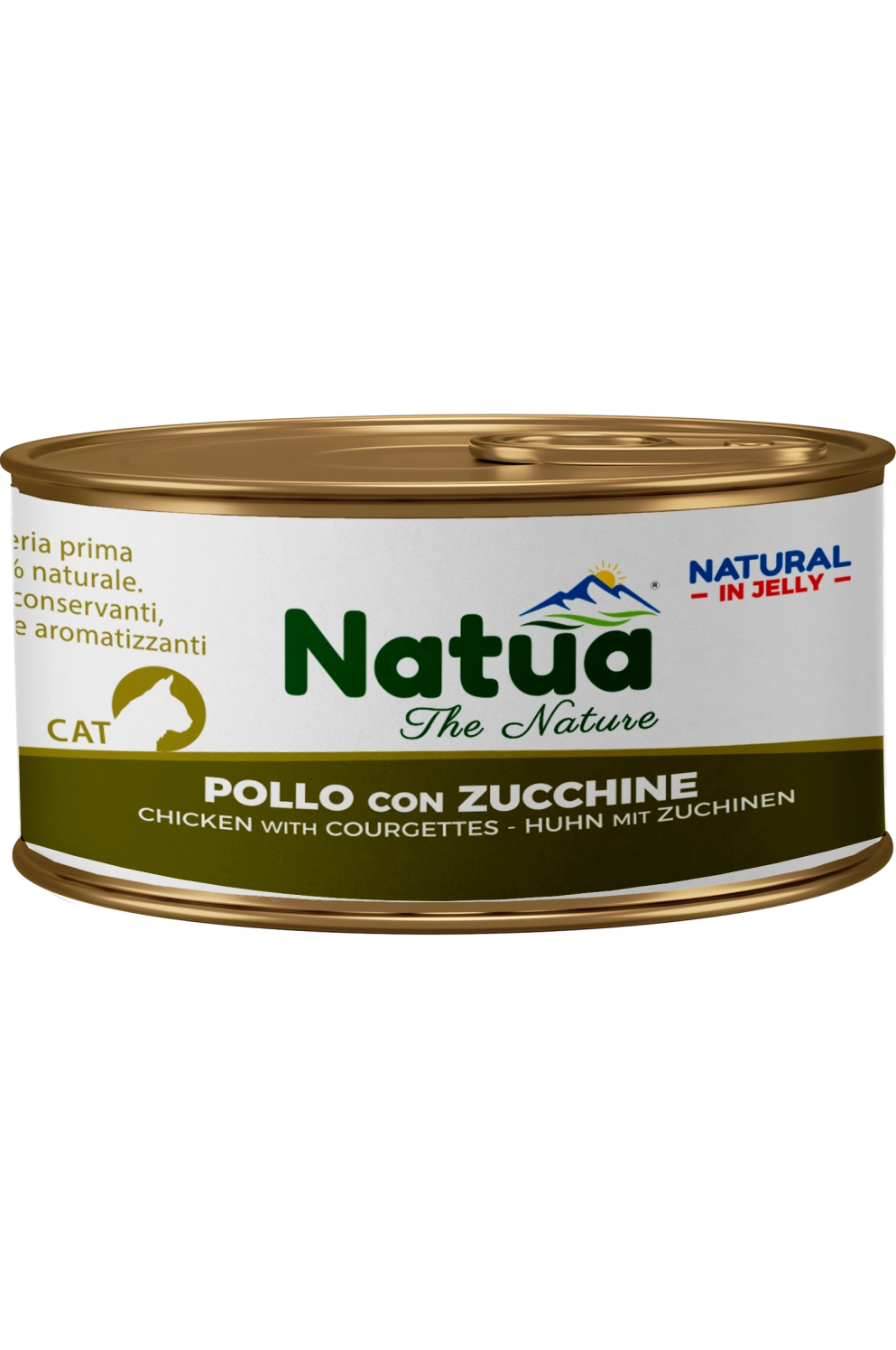 0509 Natua Natural in jelly cat (Poulet aux Courgettes 150g) Cat Jelly Cans Chicken with Courgettes