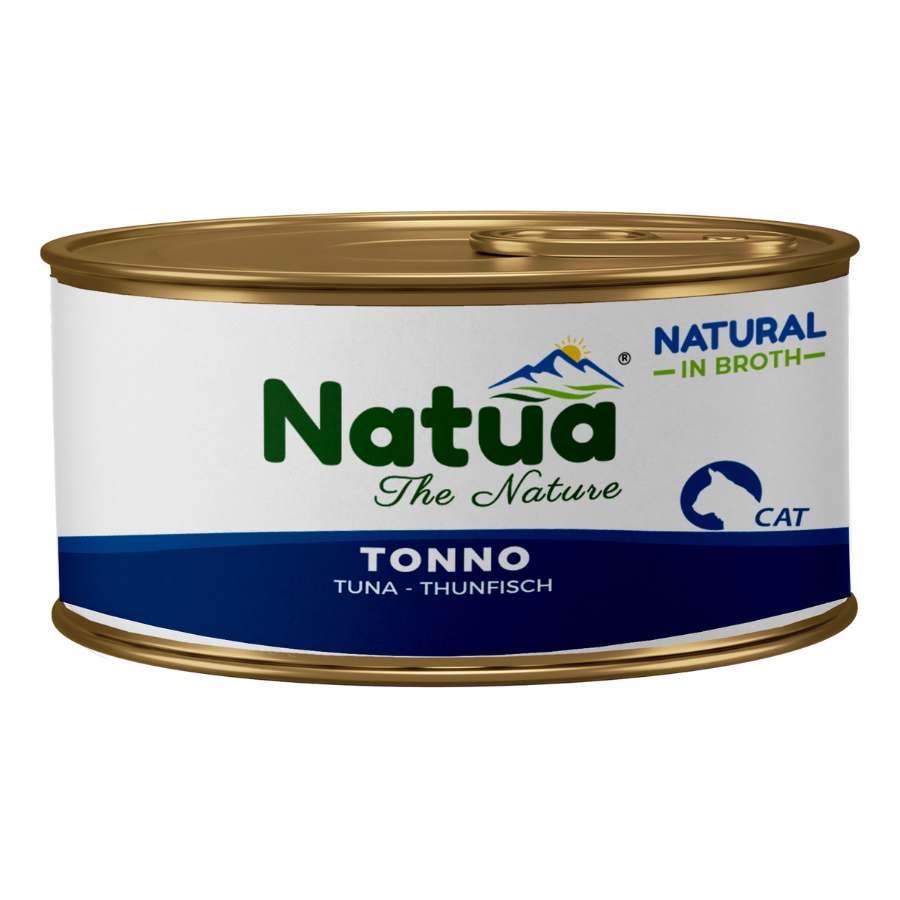 0400 Natua Natural in Broth cat (Thon 85g) Cat Broth Cans Tuna