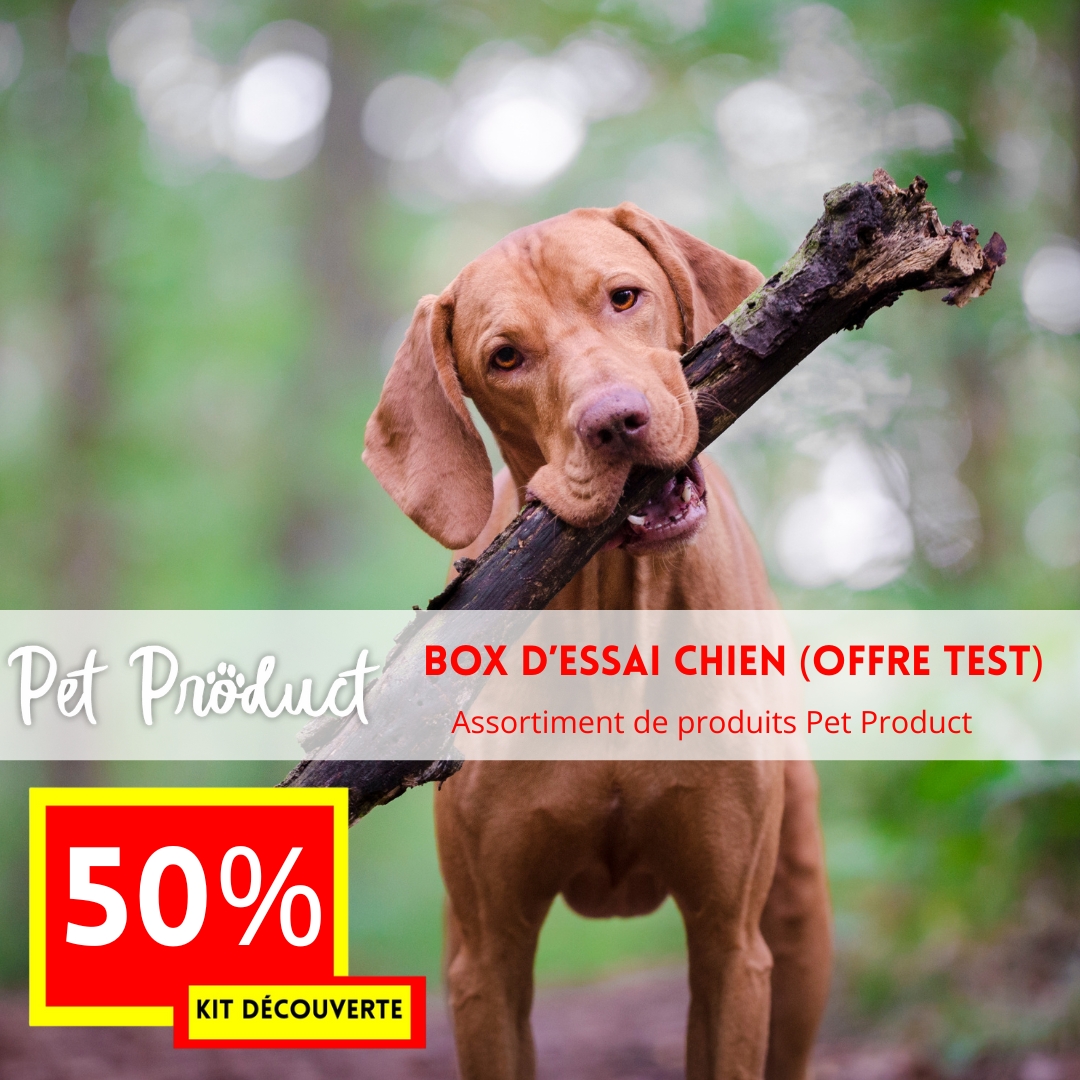 OFFRE DECOUVERTE 2025 Kit de produits chien -50% (offre test)