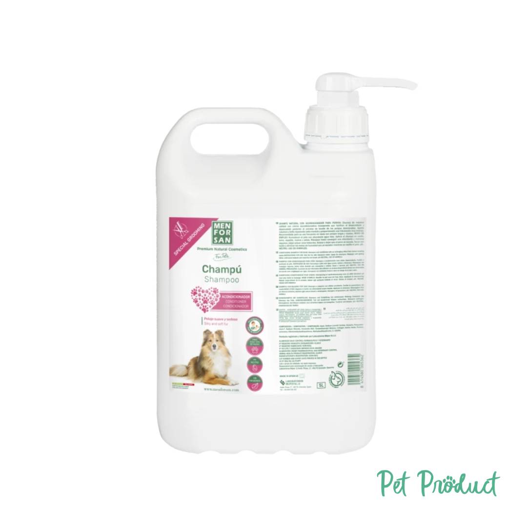 Men For San Shampoing Conditionneur revitalisant pour chiens 5 litres (DATA 15/09/25) -80%